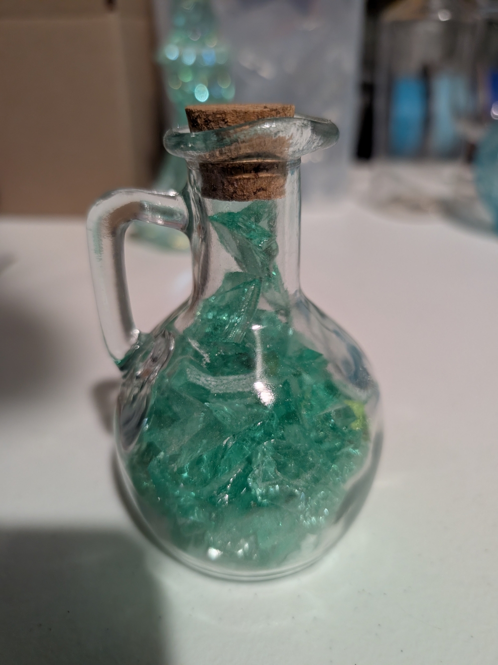 vintage uranium glass